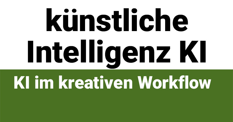 Kreative künstliche Intelligenz. Wie generative KI Ihren kreativen Workflow verändern kann.